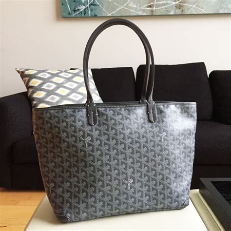 goyard artois grey|goyard artois tote bag price.